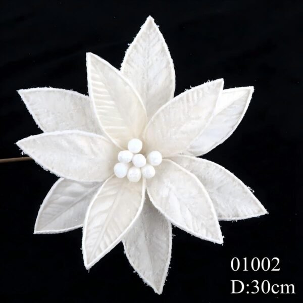 Briliant White Flower Pick