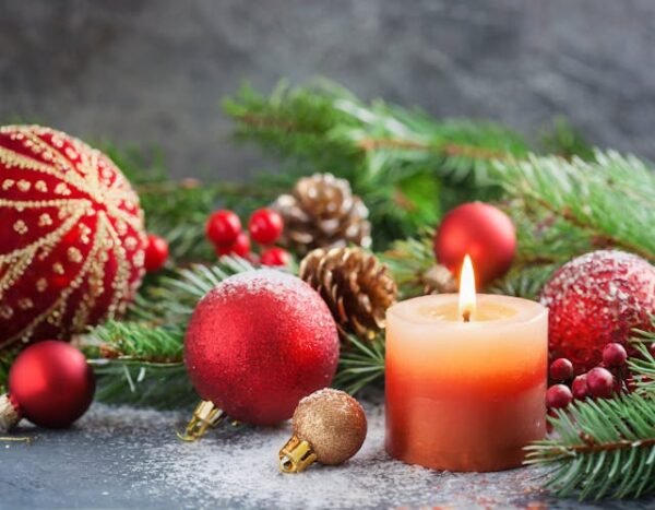 Winter Nights Three-Wick Candle #012
