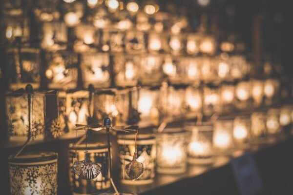 Ginger Hearth Pillar Candle #031