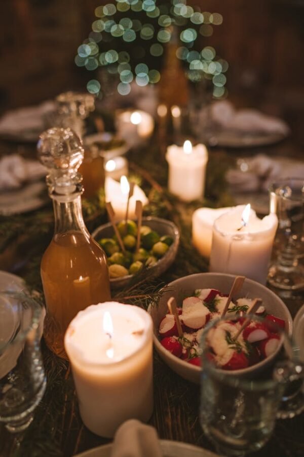 Winter Nights Jar Candle #036