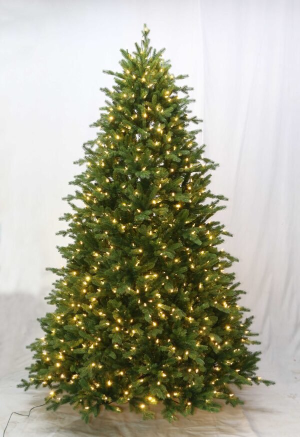 15FT Premium Pre-Lit Green Christmas Tree with 3,000 Lights (Warm White & Multi-Color)