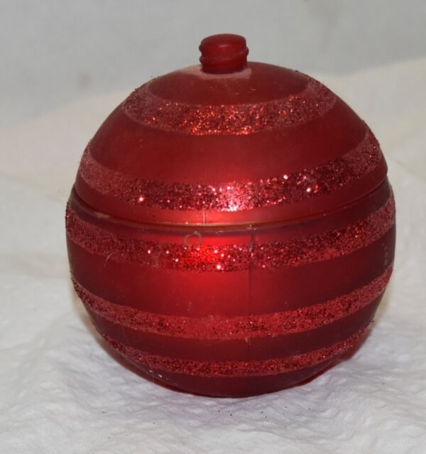 Red Christmas ball ornament